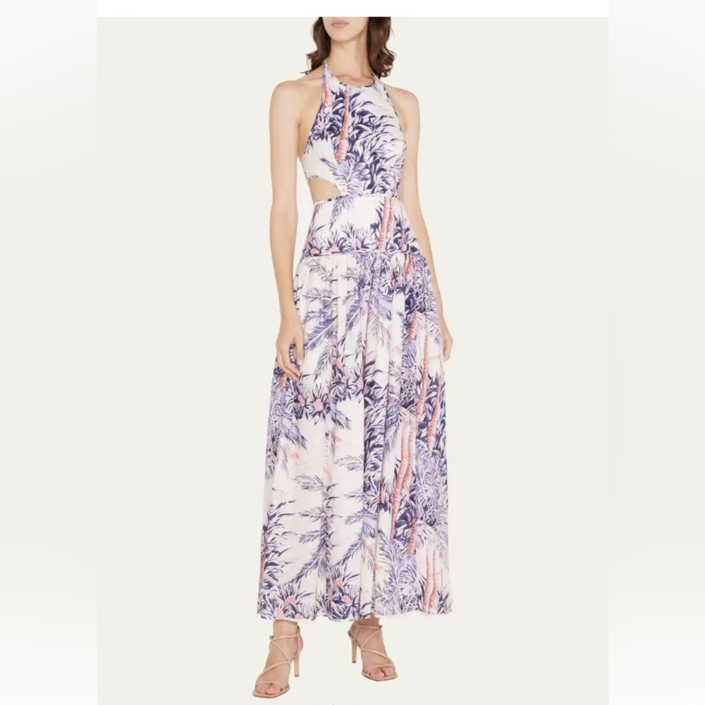 Last one!! Zimmermann Cira Halter Cut-Out Maxi Dress - Picture 2 of 7